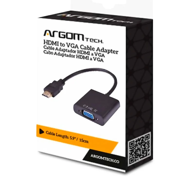 Imagen N°1 Adaptador Argom Hdmi A Vga 