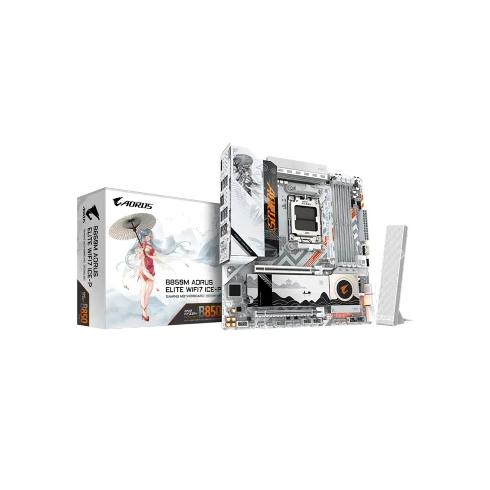 Imagen N°1 Mainboard Gigabyte B850m Aorus Elite Ice-p Wifi7 Am5 