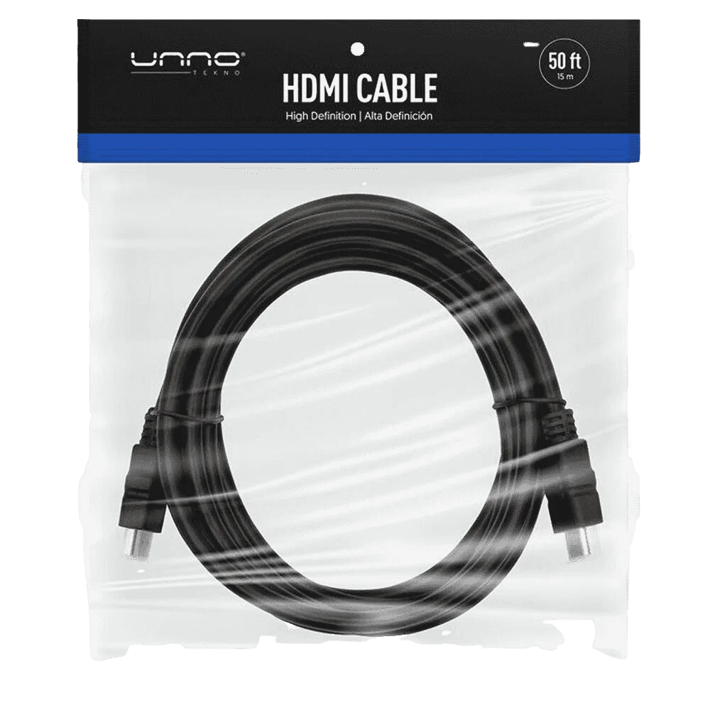 Imagen CABLE UNNO TEKNO HDMI 15M - 50FT