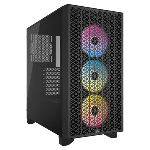 Imagen N°1 Case Corsair 3000d Airflow Panel De Vidrio Templano Atx Rgb 3fans 
