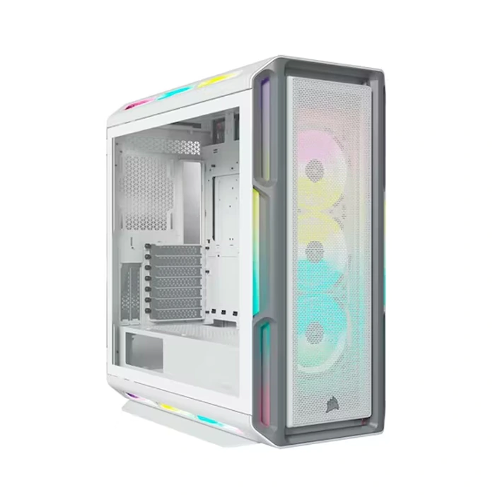 Imagen N°1 Case Corsair Icue 5000t Rgb 3fans Blanco Atx 