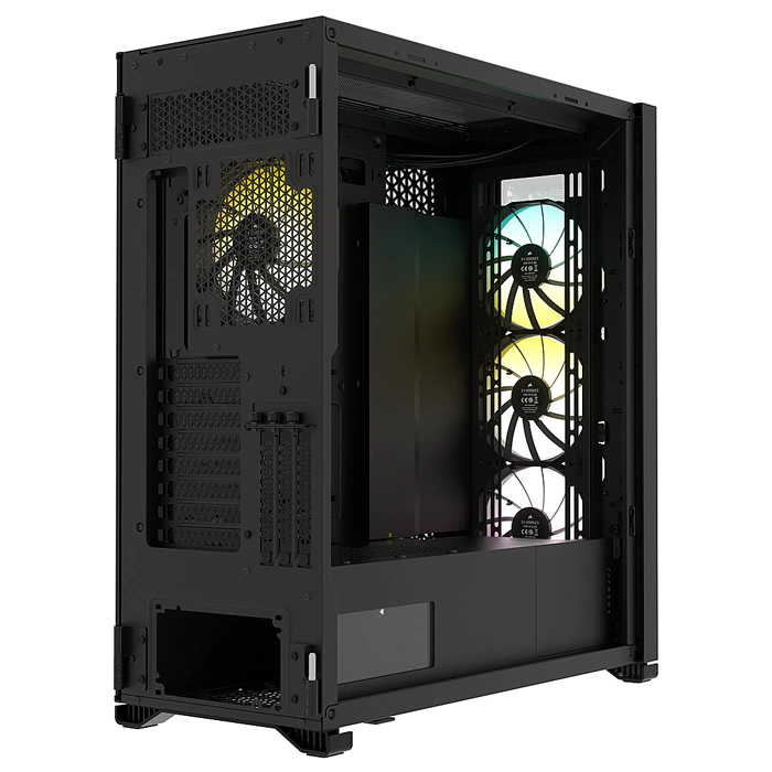 Imagen N°2 Case Corsair Icue 7000x Rgb 4 Fans Full Tower Negro 