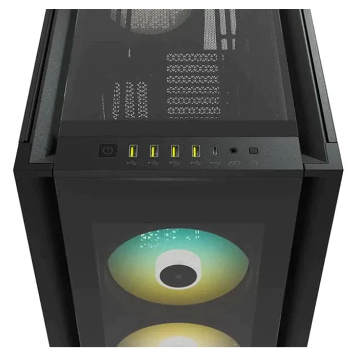 Imagen N°4 Case Corsair Icue 7000x Rgb 4 Fans Full Tower Negro 