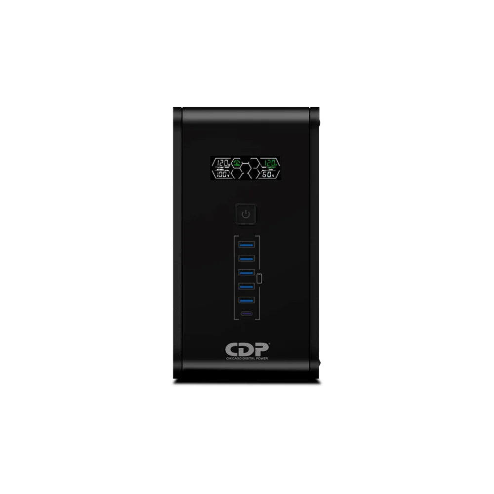Imagen N°1 Ups Interactivo Smart Cdp R-smart2010  2000va- 1200w- E-s:120v-6 Salidas 
