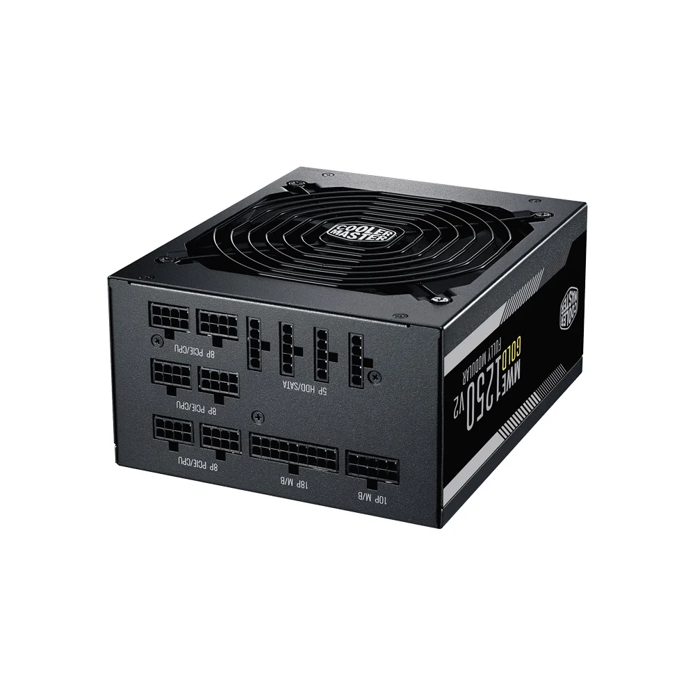 Imagen N°1 Fuente De Poder Cooler Master Mwe V2 1250w 80+ Gold  Modular 