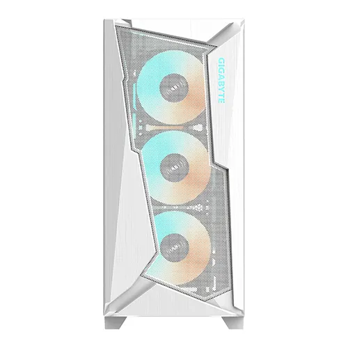 Imagen N°2 Case Gigabyte C301 Blanco Panel Vidrio 4 Fans Rgb 