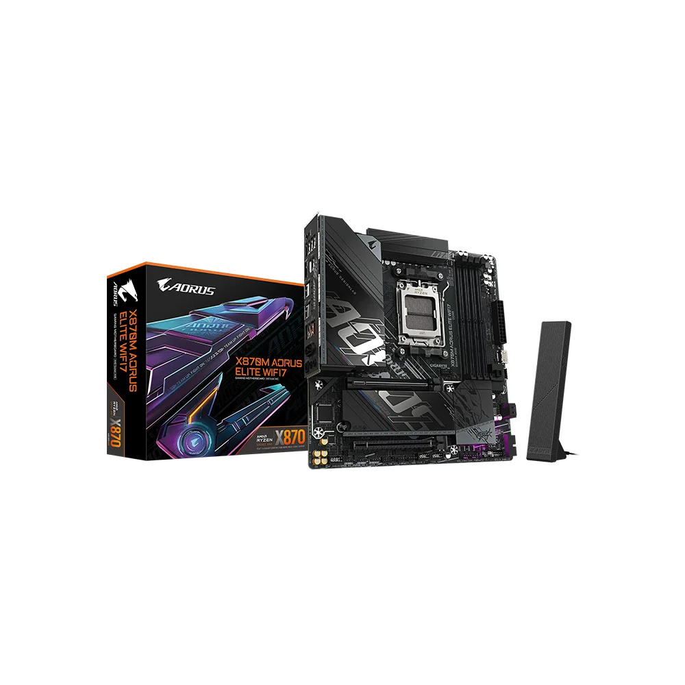 Imagen N°1 Mainboard Gigabyte X870m Aorus Elite Wifi7 Am5 