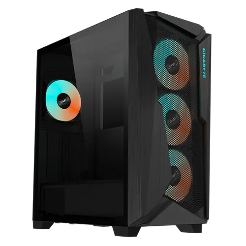 Imagen N°1 Case Gigabyte C301 4fans Argb Black 