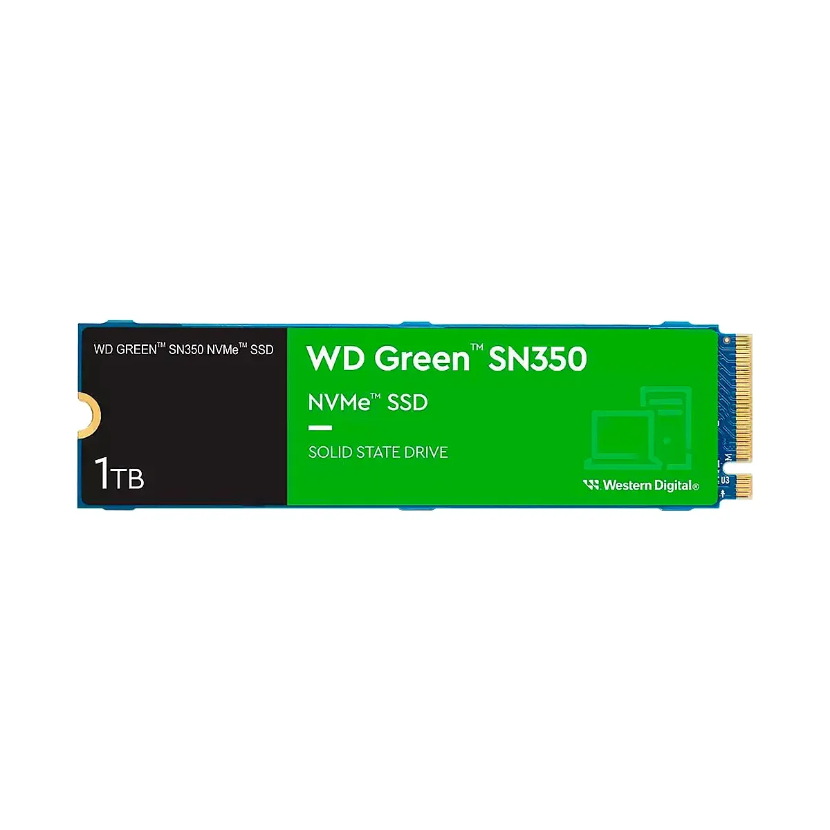 Imagen N°1 Disco Solido Ssd Wd Sn350 1tb Nvme 2400mb-s 