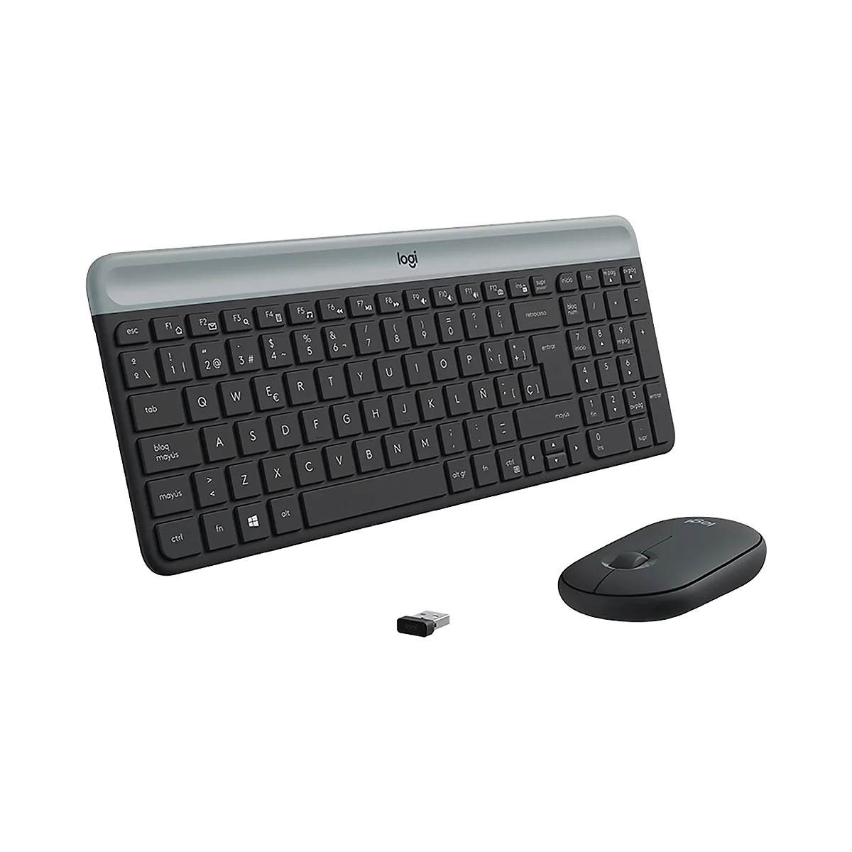 Imagen N°3 Teclado Y Mouse Logitech Mk470 Slim Inalambrico 