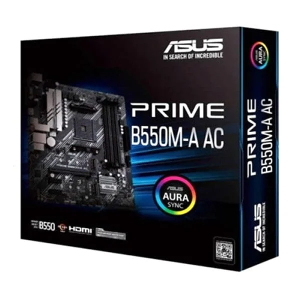 Imagen N°1 Mainboard Asus Prime B550m-a Ac Amd Am4 Ddr4 