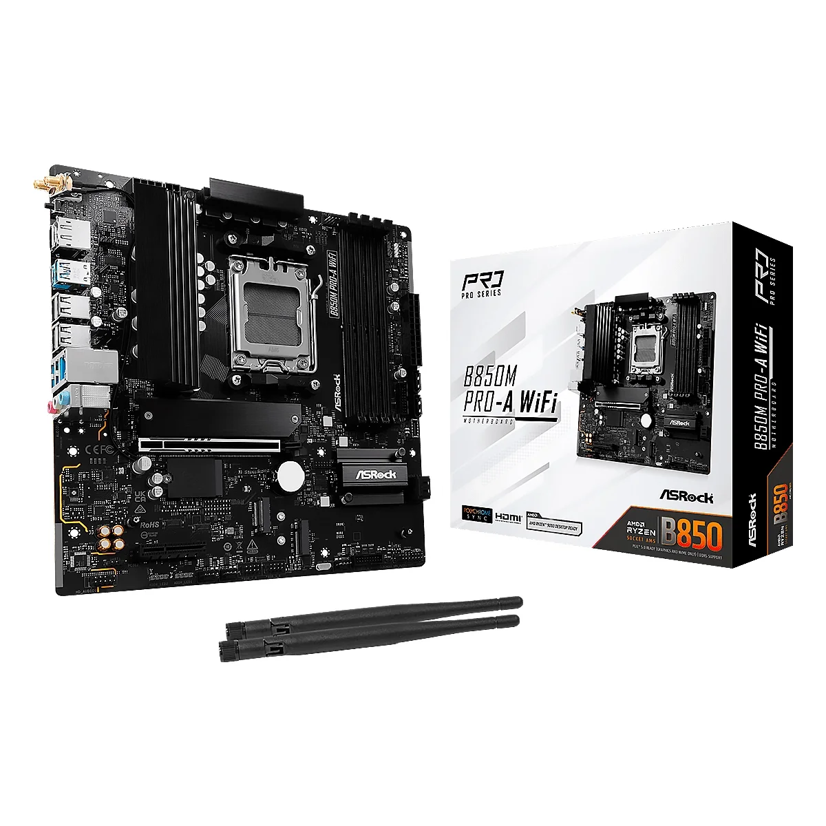 Imagen N°1 Mainboard Asrock B850m Pro-a Wifi Am5 