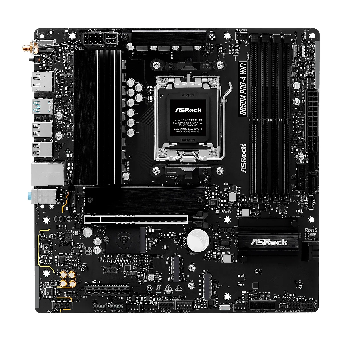 Imagen N°2 Mainboard Asrock B850m Pro-a Wifi Am5 