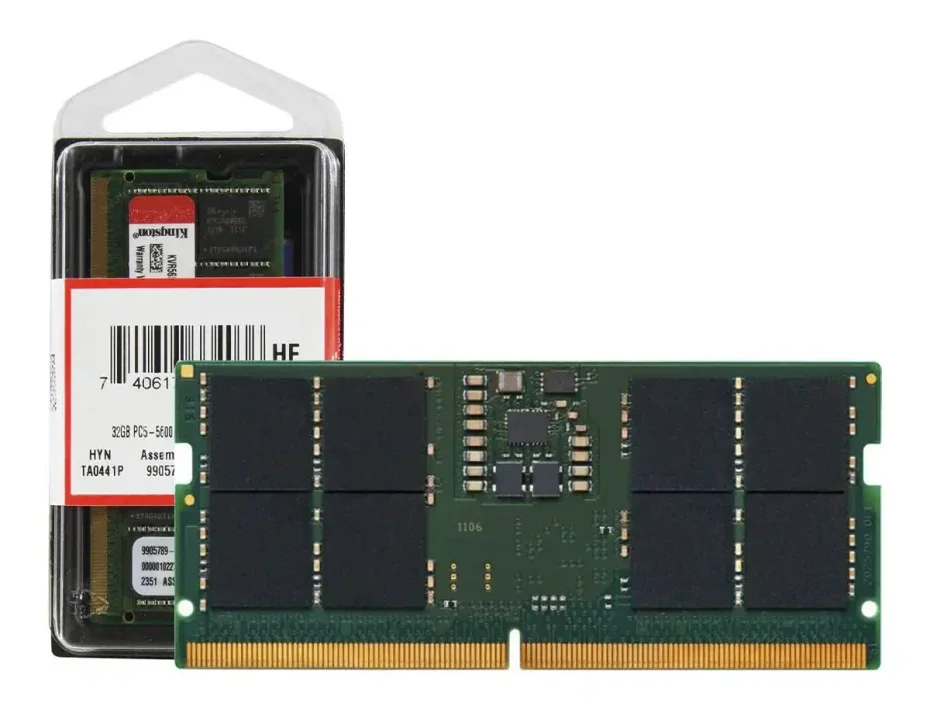 Imagen N°1 Memoria Ram Kingston So-dimm 8gb Ddr5 5600mhz So-dimm 