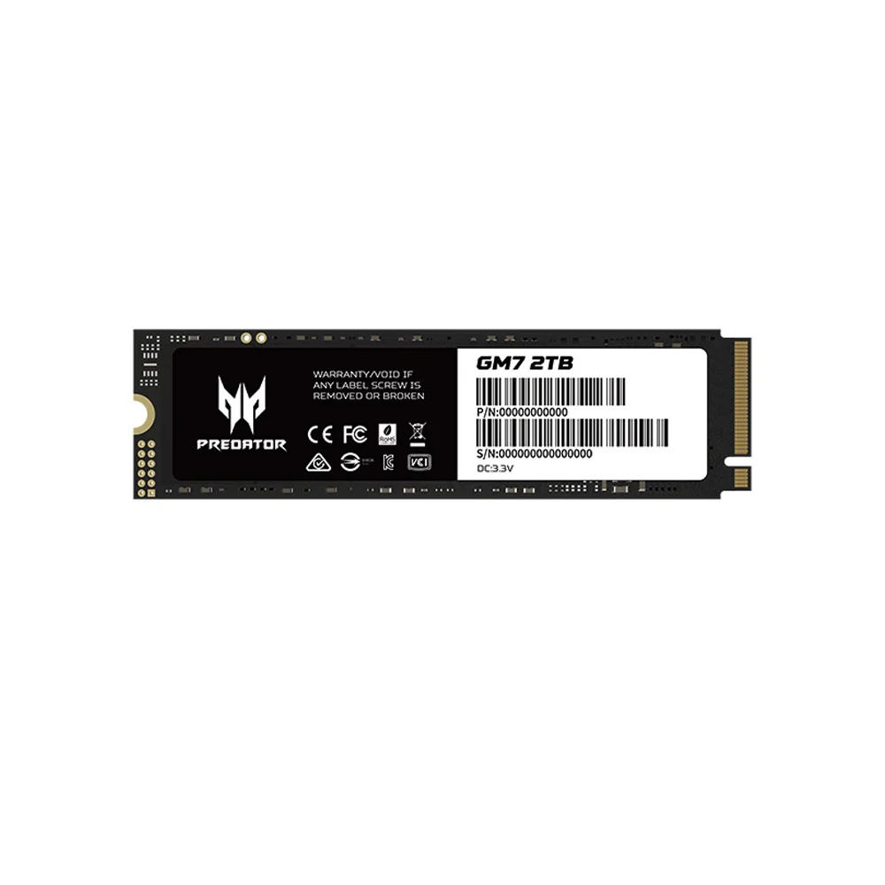 Imagen N°1 Ssd Predator 2tb Nvme Gen 4 7200mb-s 