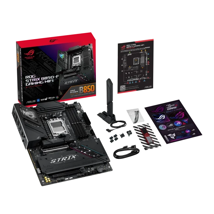 Imagen N°3 Mainboard Asus Rog Strix B850-f Wifi Ddr5 Am5 