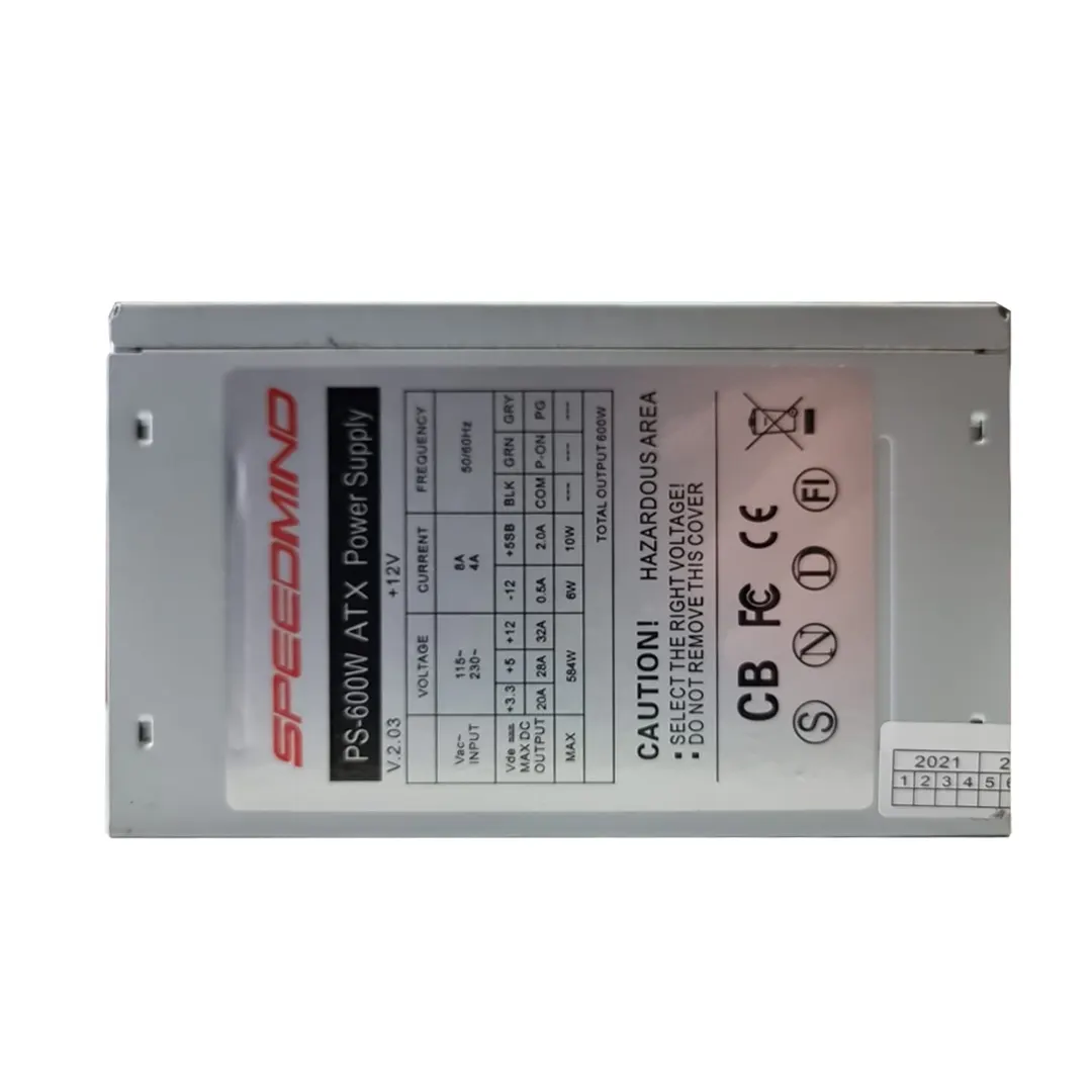 Imagen N°2 Fuente De Poder Speedmind 600w Generic Atx 