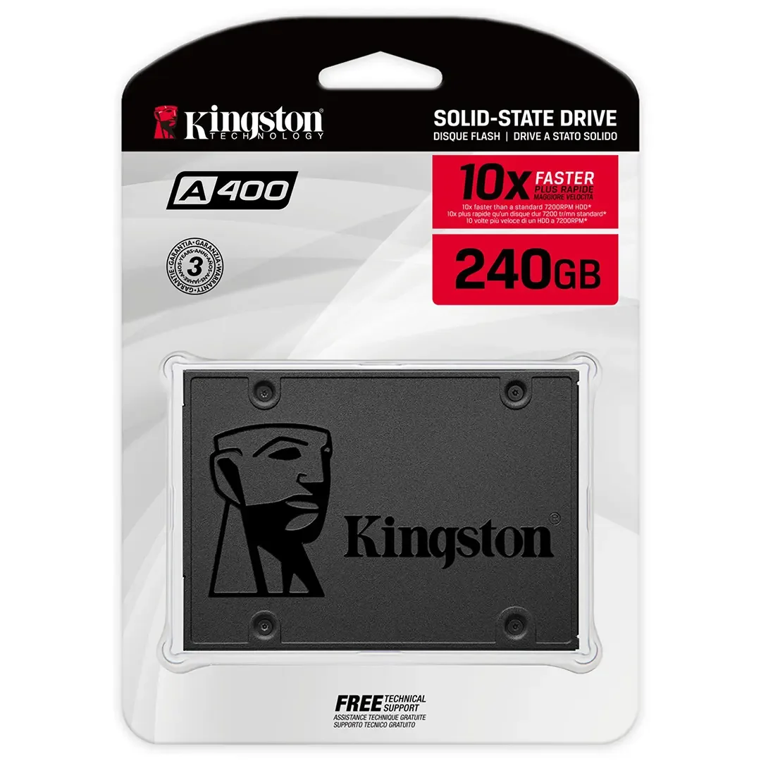Imagen N°2 Disco Solido Ssd Kingston 240gb A400 500mb-s 