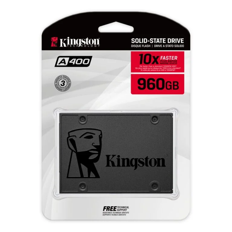 Imagen N°1 Disco Solido Ssd Kingston 960gb A400 500mb-s 