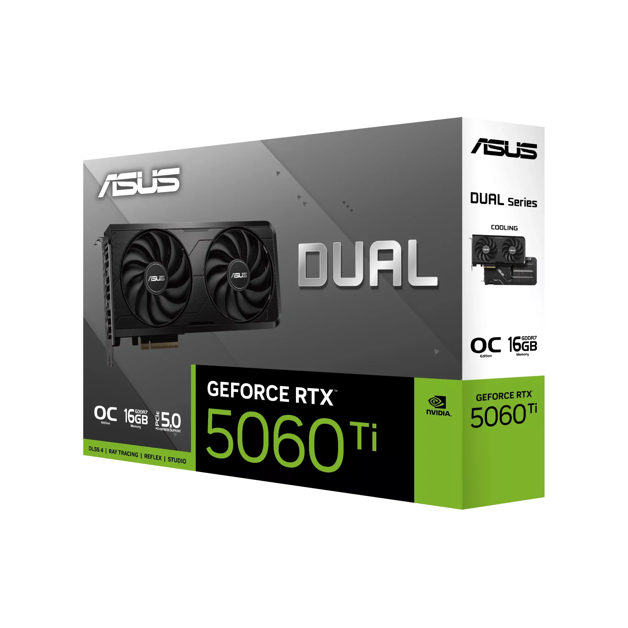 Imagen N°1 Tarjeta De Video Asus Dual Rtx 5060 Ti 16gb Oc 