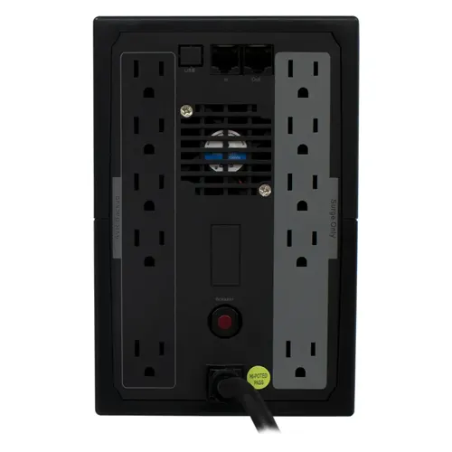 Imagen N°2 Ups Quasad 1500va 900w 10 Tomas 
