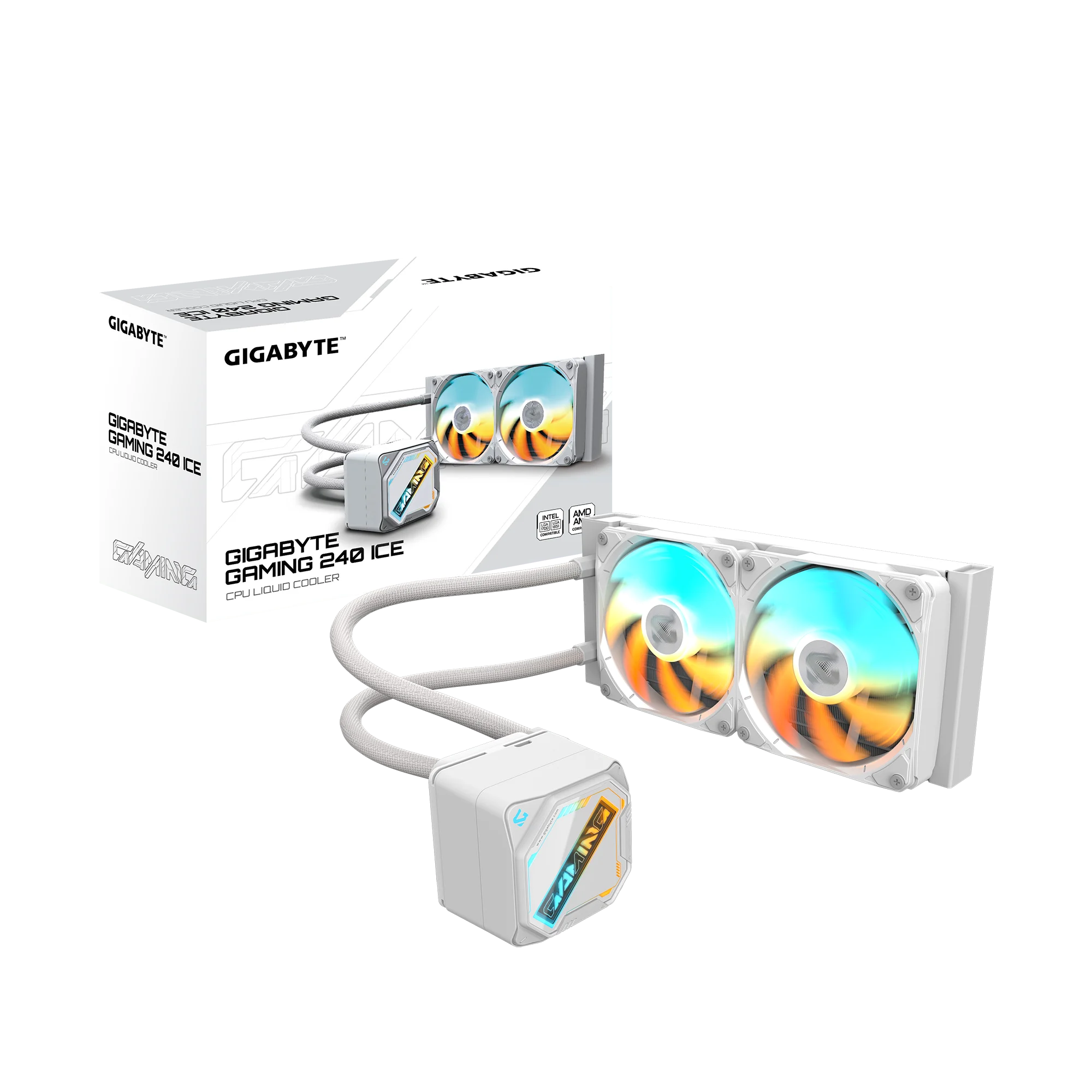 Imagen N°1 Enfriamiento Liquido Gigabyte Gaming Ice 240mm Argb White  