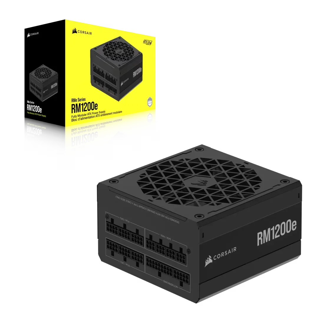 Imagen N°1 Fuente De Poder Corsair Rm1200e 1200w 80+ Gold Modular 