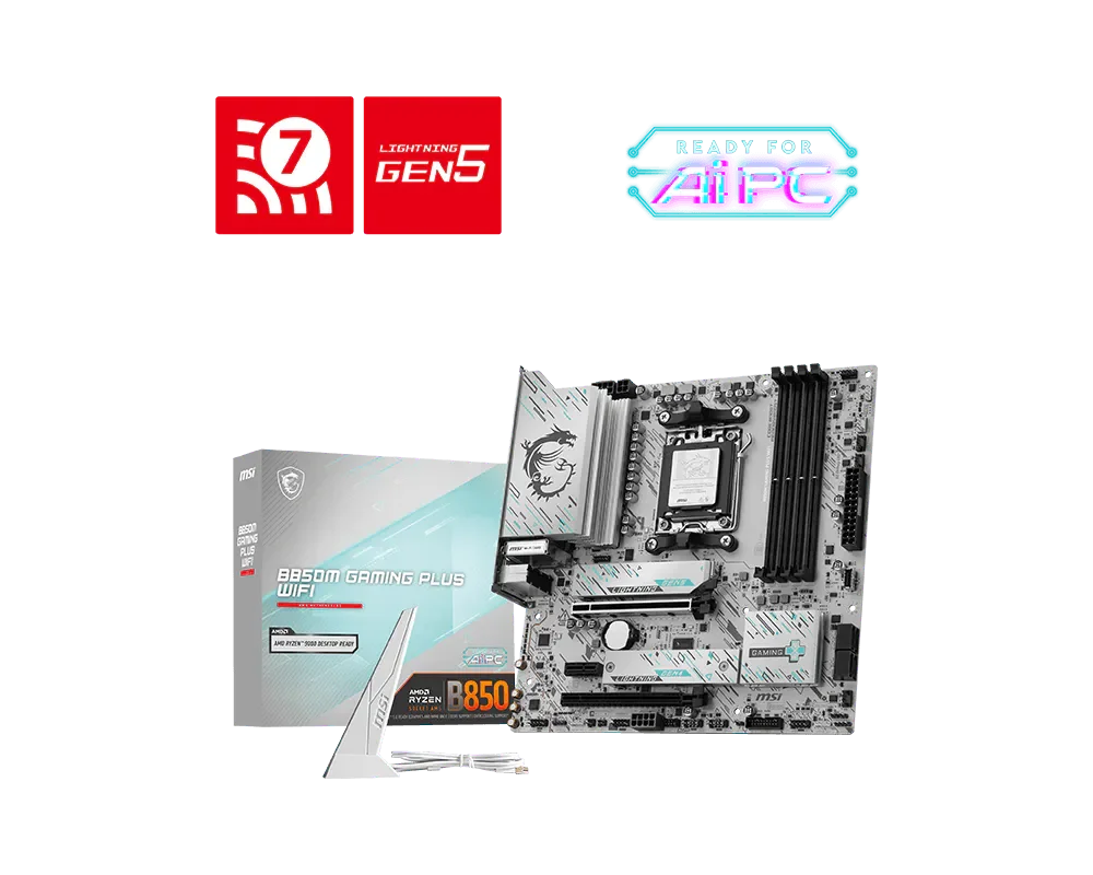 Imagen N°1 Mainboard Msi B850m Gaming Plus Wifi6e Am5 