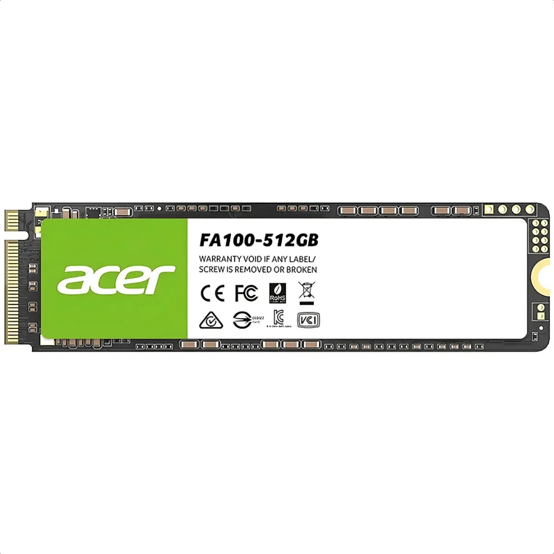Imagen N°1 Disco Solido Acer Fa100 512gb Nvme 3300mb-s 